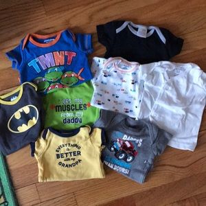 Newborn & 0-3 month onesies